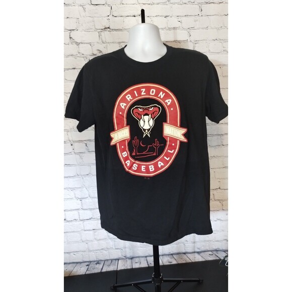 Arizona Diamondbacks - Fanatics T-Shirt Black and Red Large - Picture 2 of 7